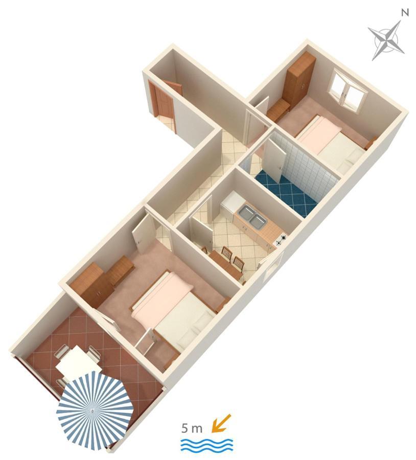 Family Friendly Apartments With A Swimming Pool Zavalatica, Korcula - 183 외부 사진